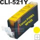 Canon PIXMA MP620 - žlutá CLI-521Y, kompatibilní Canon PIXMA MP620 - žlutá CLI-521Y, kompatibilní