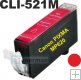 Canon PIXMA MP620 - červená CLI-521M, kompatibilní Canon PIXMA MP620 - červená CLI-521M, kompatibilní