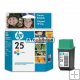 HP 25 / HP 51625AE originální barevná cartridge hp25 blistr HP 25 / HP 51625AE originální barevná cartridge hp25 blistr