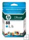 Inkoustová cartridge HP OfficeJet Pro K5400, L7580, L7680, L7780, C9386AE#201, modrá, No. 88, 9ml, 6 Inkoustová cartridge HP OfficeJet Pro K5400, L7580, L7680, L7780, C9386AE#201, modrá, No. 88, 9ml, 6