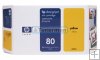 Inkoustová cartridge HP DesignJet 1050, C, 1055, C, CM, C4873A, žlutá, No. 80, 175ml, O Inkoustová cartridge HP DesignJet 1050, C, 1055, C, CM, C4873A, žlutá, No. 80, 175ml, O