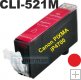 Canon PIXMA iP4700 - červená CLI-521M, kompatibilní Canon PIXMA iP4700 - červená CLI-521M, kompatibilní