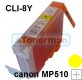 Canon PIXMA MP510 - žlutá CLI-8Y, kompatibilní Canon PIXMA MP510 - žlutá CLI-8Y, kompatibilní