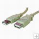 Kabel USB 2.0 prodlužovací, délka 3m, typ A-A Kabel USB 2.0 prodlužovací, délka 3m, typ A-A