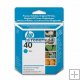 HP 40 / HP 51640CE originál modrá inkoustová cartridge HP40 / 51640 CE HP 40 / HP 51640CE originál modrá inkoustová cartridge HP40 / 51640 CE