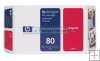 Inkoustová cartridge HP DesignJet 1050, C, 1055, C, CM, C4847A, červená, No. 80, 350ml, O Inkoustová cartridge HP DesignJet 1050, C, 1055, C, CM, C4847A, červená, No. 80, 350ml, O