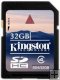 Paměťová karta Kingston SDHC 32GB Class 4 (SD4/32GB) Paměťová karta Kingston SDHC 32GB Class 4 (SD4/32GB)