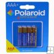 Polaroid AAA 1,5V alkalické mikrotužkové baterie 4ks Polaroid AAA 1,5V alkalické mikrotužkové baterie 4ks