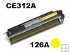 HP CE312A žlutá, HP 126A žlutý kompatibilní toner HP CE312A žlutá, HP 126A žlutý kompatibilní toner