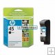 HP 45 / HP 51645AE originál černá inkoustová cartridge HP45 / 51645 AE HP 45 / HP 51645AE originál černá inkoustová cartridge HP45 / 51645 AE