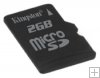 Kingston Micro SD 2GB paměová karta, SDC/2GBSP Kingston Micro SD 2GB paměová karta, SDC/2GBSP