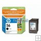 HP 56 / HP C6656AE originál černá ink. cartridge HP56 C 6656 A HP 56 / HP C6656AE originál černá ink. cartridge HP56 C 6656 A