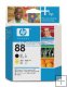 Inkoustová cartridge HP OfficeJet K550, dtn, dtwn, C9381A, černá+žlutá, No. 88, O Inkoustová cartridge HP OfficeJet K550, dtn, dtwn, C9381A, černá+žlutá, No. 88, O