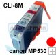 Canon PIXMA MP520 - červená CLI-8M, kompatibilní Canon PIXMA MP520 - červená CLI-8M, kompatibilní