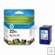 HP 22 XL / C9352CE originál barevná inkoustová cartridge, HP22 XL, c 9352 ce obsahuje 2,5 x více inkoustu HP 22 XL / C9352CE originál barevná inkoustová cartridge, HP22 XL, c 9352 ce obsahuje 2,5 x více inkoustu