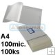 Laminovací folie A4 (216x303mm), 100 mic, 100 ks v balení Laminovací folie A4 (216x303mm), 100 mic, 100 ks v balení