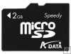 Adata micro SD 2GB paměová karta, AUSD2GZ-R Adata micro SD 2GB paměová karta, AUSD2GZ-R