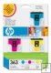 Inkoustová cartridge HP Designjet Z3100, CB333EE, modrá/červená/žlutá, No. 363, blistr, trojité bale Inkoustová cartridge HP Designjet Z3100, CB333EE, modrá/červená/žlutá, No. 363, blistr, trojité bale