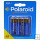 Polaroid AA 1,5V alkalické tužkové baterie 4ks Polaroid AA 1,5V alkalické tužkové baterie 4ks